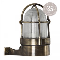 Casa Padrino Art Nouveau Lámpara Náutica 9 x 12 x H. 15 cm - Bronce - Lámpara de Exterior Nostálgica Resistente a la Intemperie Casa Padrino Art Nouveau Lámpara Náutica 9 x 12 x H. 15 cm - Bronce - Lámpara de Exterior Nostálgica Resistente a la Intemperie