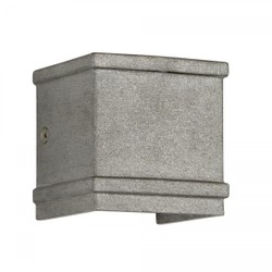 Casa Padrino Art Nouveau Lámpara Náutica 10 x 8 x H. 9 cm - Plata - Lámpara de Exterior Nostálgica Resistente a la Intemperie Casa Padrino Art Nouveau Lámpara Náutica 10 x 8 x H. 9 cm - Plata - Lámpara de Exterior Nostálgica Resistente a la Intemperie