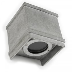 Casa Padrino Art Nouveau Lámpara Náutica 10 x 8 x H. 9 cm - Plata - Lámpara de Exterior Nostálgica Resistente a la Intemperie Casa Padrino Art Nouveau Lámpara Náutica 10 x 8 x H. 9 cm - Plata - Lámpara de Exterior Nostálgica Resistente a la Intemperie