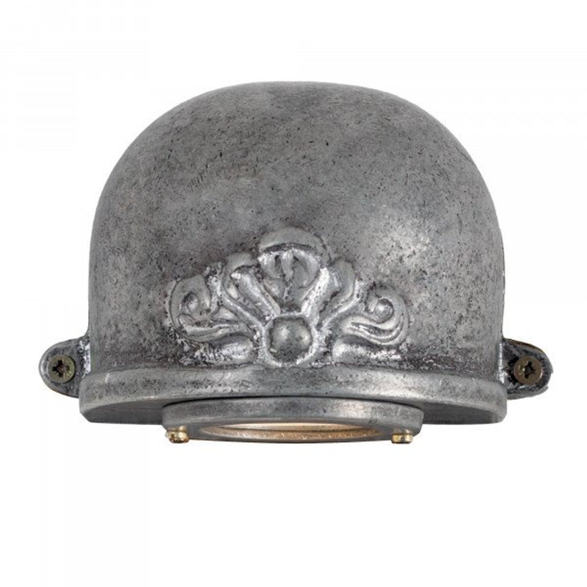 Casa Padrino Art Nouveau Lampada da Cortile 11 x 7 x H. 9 cm - Argento - Lampada da Esterno Nostalgica Resistente alle Intemperie Casa Padrino Art Nouveau Lampada da Cortile 11 x 7 x H. 9 cm - Argento - Lampada da Esterno Nostalgica Resistente alle Intemperie