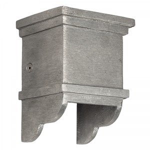Casa Padrino Art Nouveau Lampe de Marine 10 x 9 x H. 13 cm - Argent - Luminaire d'Extérieur Nostalgique Résistant aux Intempéries