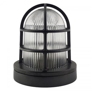 Casa Padrino Art Nouveau Lampe de Marine 14 x H. 18 cm - Coloris Variés - Luminaire d'Extérieur Nostalgique Résistant aux Intempéries