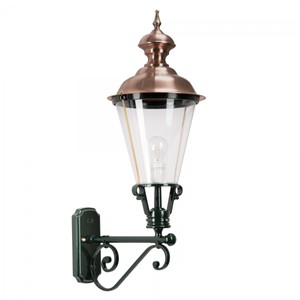 Casa Padrino Art Nouveau Applique Extérieure 30 x 49 x H. 87 cm - Coloris Variés - Luminaire d'Extérieur Nostalgique Résistant aux Intempéries