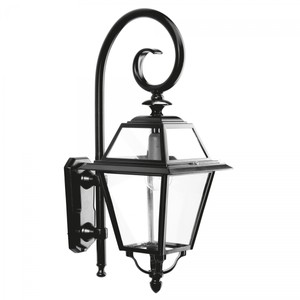 Casa Padrino Art Nouveau Applique Extérieure 25 x 36 x H. 65 cm - Coloris Variés - Luminaire d'Extérieur Nostalgique Résistant aux Intempéries