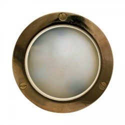 Casa Padrino Art Nouveau Lámpara Náutica 14 x 5 x H. 14 cm - Bronce - Lámpara de Exterior Nostálgica Resistente a la Intemperie Casa Padrino Art Nouveau Lámpara Náutica 14 x 5 x H. 14 cm - Bronce - Lámpara de Exterior Nostálgica Resistente a la Intemperie