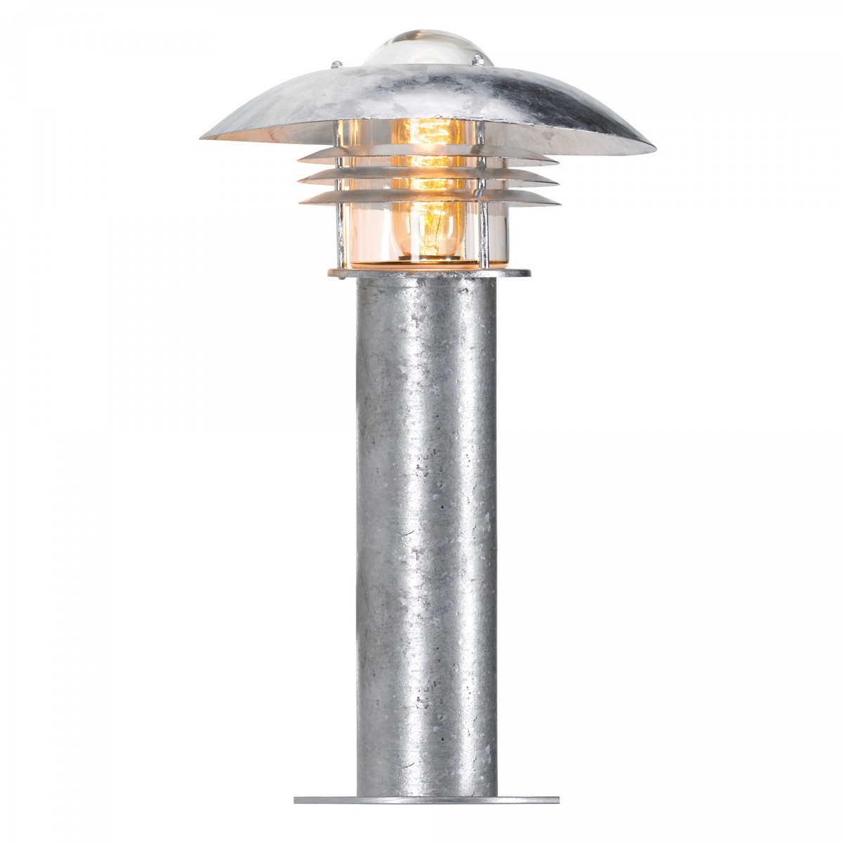 Casa Padrino Art Nouveau Barn Light 27 x 27 x H. 55 cm - Silver - Nostalgic Weatherproof Outdoor Light Casa Padrino Art Nouveau Barn Light 27 x 27 x H. 55 cm - Silver - Nostalgic Weatherproof Outdoor Light