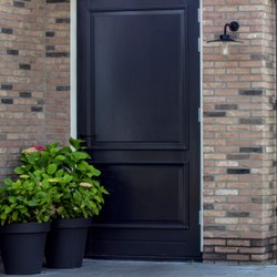 Casa Padrino Art Nouveau Barn Light 31 x 39 x H. 35 cm - Black - Nostalgic Weatherproof Outdoor Light Casa Padrino Art Nouveau Barn Light 31 x 39 x H. 35 cm - Black - Nostalgic Weatherproof Outdoor Light