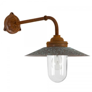 Casa Padrino Art Nouveau Outdoor Wall Light 30 x 50 x H. 36 cm - Various Colours - Nostalgic Weatherproof Outdoor Light