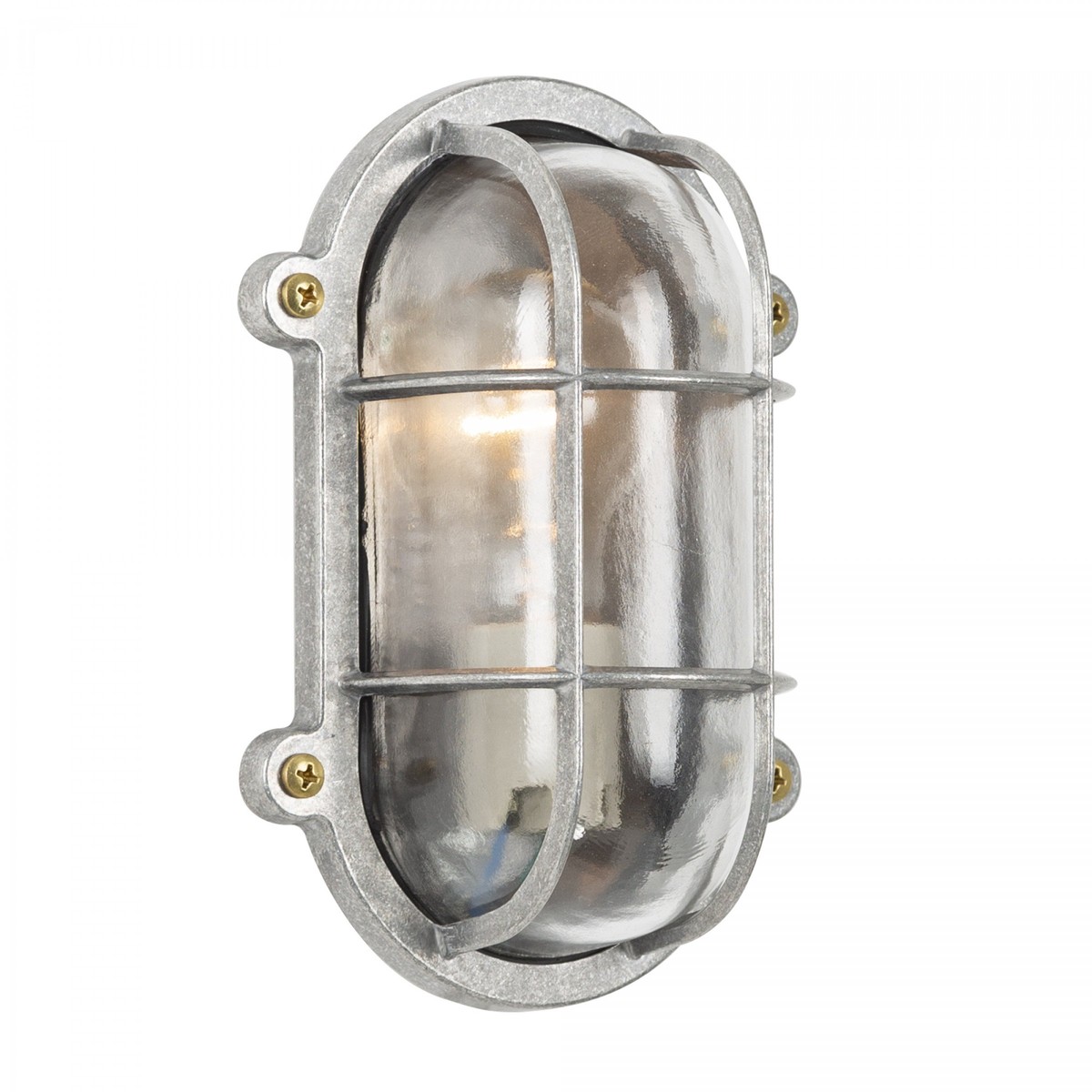 Casa Padrino Art Nouveau Nautical Light 14 x 10 x H. 21 cm - Silver - Nostalgic Weatherproof Outdoor Light Casa Padrino Art Nouveau Nautical Light 14 x 10 x H. 21 cm - Silver - Nostalgic Weatherproof Outdoor Light