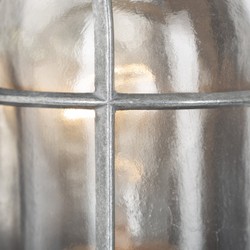 Casa Padrino Art Nouveau Nautical Light 14 x 10 x H. 21 cm - Silver - Nostalgic Weatherproof Outdoor Light Casa Padrino Art Nouveau Nautical Light 14 x 10 x H. 21 cm - Silver - Nostalgic Weatherproof Outdoor Light