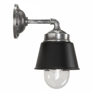 Casa Padrino Art Nouveau Lampe de Ferme 16 x 25 x H. 31 cm - Coloris Variés - Luminaire d'Extérieur Nostalgique Résistant aux Intempéries