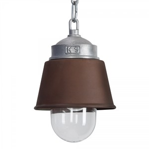 Casa Padrino Art Nouveau Lampe de Ferme 16 x H. 25 cm - Cuivre - Luminaire d'Extérieur Nostalgique Résistant aux Intempéries