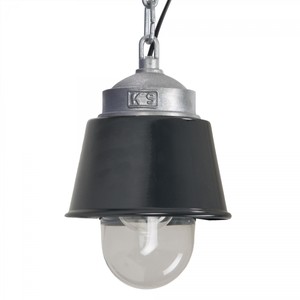 Casa Padrino Art Nouveau Lampe de Ferme 16 x H. 25 cm - Anthracite - Luminaire d'Extérieur Nostalgique Résistant aux Intempéries