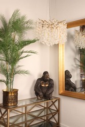Casa Padrino Espejo de Pared de Lujo Oro 100 x Al. 160 cm - Gran Espejo de Salón