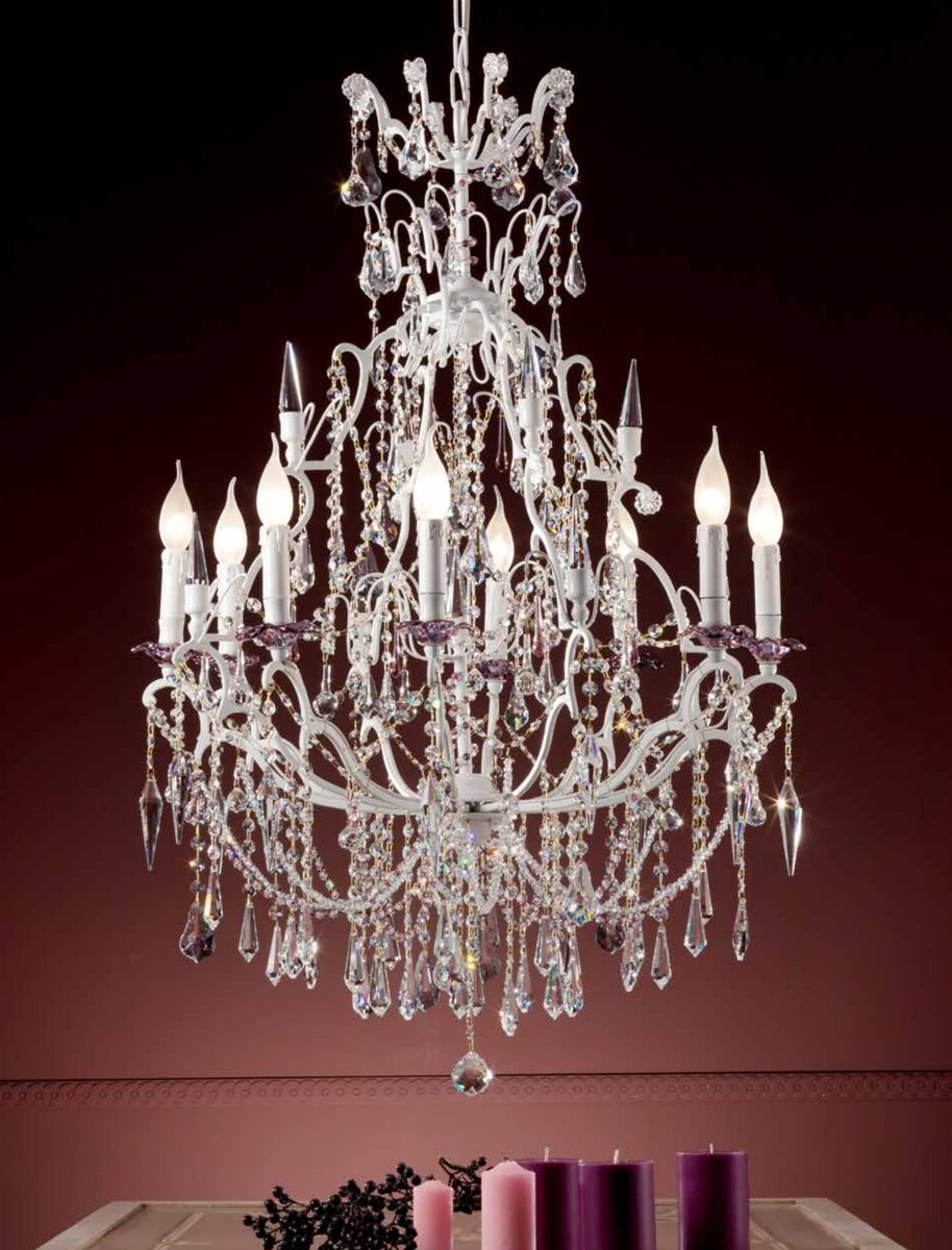 Casa Padrino Lámpara de Araña Barroco Ø 70 x Al. 110 cm 8 luces - Lampara Italiana Hecha a Mano - Lamparas Barrocas Casa Padrino Lámpara de Araña Barroco Ø 70 x Al. 110 cm 8 luces - Lampara Italiana Hecha a Mano - Lamparas Barrocas