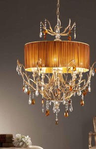 Casa Padrino Barock Kronleuchter Elfenbein Ø 90 x H. 110 cm 8-flammig - Handgefertigte Leuchte aus Italien - Barock Leuchten