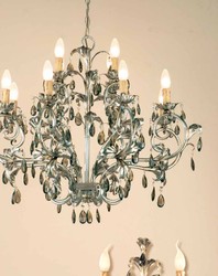 Casa Padrino Lustre Baroque Ø 90 x H. 70 cm 12 lumières - Luminaire Italien Fait Main - Luminaires Baroques Casa Padrino Lustre Baroque Ø 90 x H. 70 cm 12 lumières - Luminaire Italien Fait Main - Luminaires Baroques