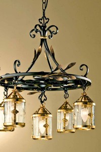 Casa Padrino Lampadario Barocco Ø 50 x A. 70 cm 5 luci - Lampada Italiana Fatta a Mano - Lampade Barocche Casa Padrino Lampadario Barocco Ø 50 x A. 70 cm 5 luci - Lampada Italiana Fatta a Mano - Lampade Barocche