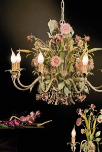 Casa Padrino Lampadario Barocco Ø 80 x A. 60 cm 8 luci - Lampada Italiana Fatta a Mano - Lampade Barocche Casa Padrino Lampadario Barocco Ø 80 x A. 60 cm 8 luci - Lampada Italiana Fatta a Mano - Lampade Barocche