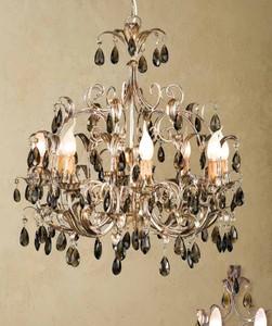 Casa Padrino Lampadario Barocco Ø 60 x A. 65 cm 8 luci - Lampada Italiana Fatta a Mano - Lampade Barocche Casa Padrino Lampadario Barocco Ø 60 x A. 65 cm 8 luci - Lampada Italiana Fatta a Mano - Lampade Barocche
