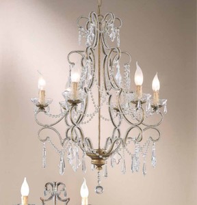 Casa Padrino Baroque Chandelier Ø 65 x H. 80 cm 6 lights - Handmade Italian Light - Baroque Lights Casa Padrino Baroque Chandelier Ø 65 x H. 80 cm 6 lights - Handmade Italian Light - Baroque Lights