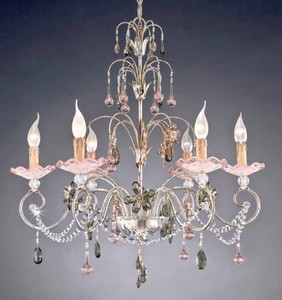 Casa Padrino Baroque Chandelier Ø 70 x H. 75 cm 6 lights - Handmade Italian Light - Baroque Lights Casa Padrino Baroque Chandelier Ø 70 x H. 75 cm 6 lights - Handmade Italian Light - Baroque Lights
