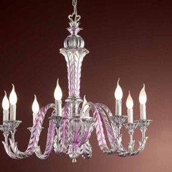 Casa Padrino Lustre Baroque Ø 75 x H. 75 cm 8 lumières - Luminaire Italien Fait Main - Luminaires Baroques Casa Padrino Lustre Baroque Ø 75 x H. 75 cm 8 lumières - Luminaire Italien Fait Main - Luminaires Baroques
