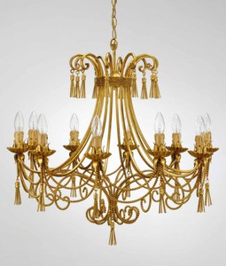 Casa Padrino Baroque Chandelier Ø 80 x H. 70 cm 10 lights - Handmade Italian Light - Baroque Lights Casa Padrino Baroque Chandelier Ø 80 x H. 70 cm 10 lights - Handmade Italian Light - Baroque Lights