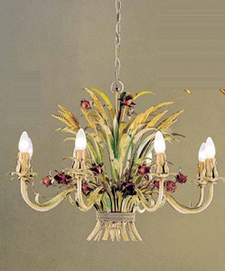 Casa Padrino Barock Kronleuchter Ø 76 x H. 56 cm 8-flammig - Handgefertigte Leuchte aus Italien - Barock Leuchten Casa Padrino Barock Kronleuchter Ø 76 x H. 56 cm 8-flammig - Handgefertigte Leuchte aus Italien - Barock Leuchten