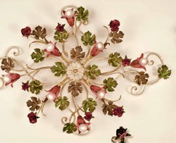 Casa Padrino Lámpara de Techo Barroco An. 110 x Pr. 80 cm 8 luces - Lampara Italiana Hecha a Mano - Lamparas Barrocas Casa Padrino Lámpara de Techo Barroco An. 110 x Pr. 80 cm 8 luces - Lampara Italiana Hecha a Mano - Lamparas Barrocas