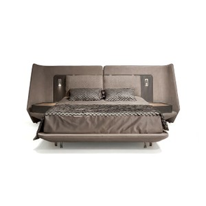 Casa Padrino letto matrimoniale di lusso marrone scuro - Lavorazione di alta qualità - Mobili moderni per camera da letto - Qualità di lusso Casa Padrino letto matrimoniale di lusso marrone scuro - Lavorazione di alta qualità - Mobili moderni per camera da letto - Qualità di lusso