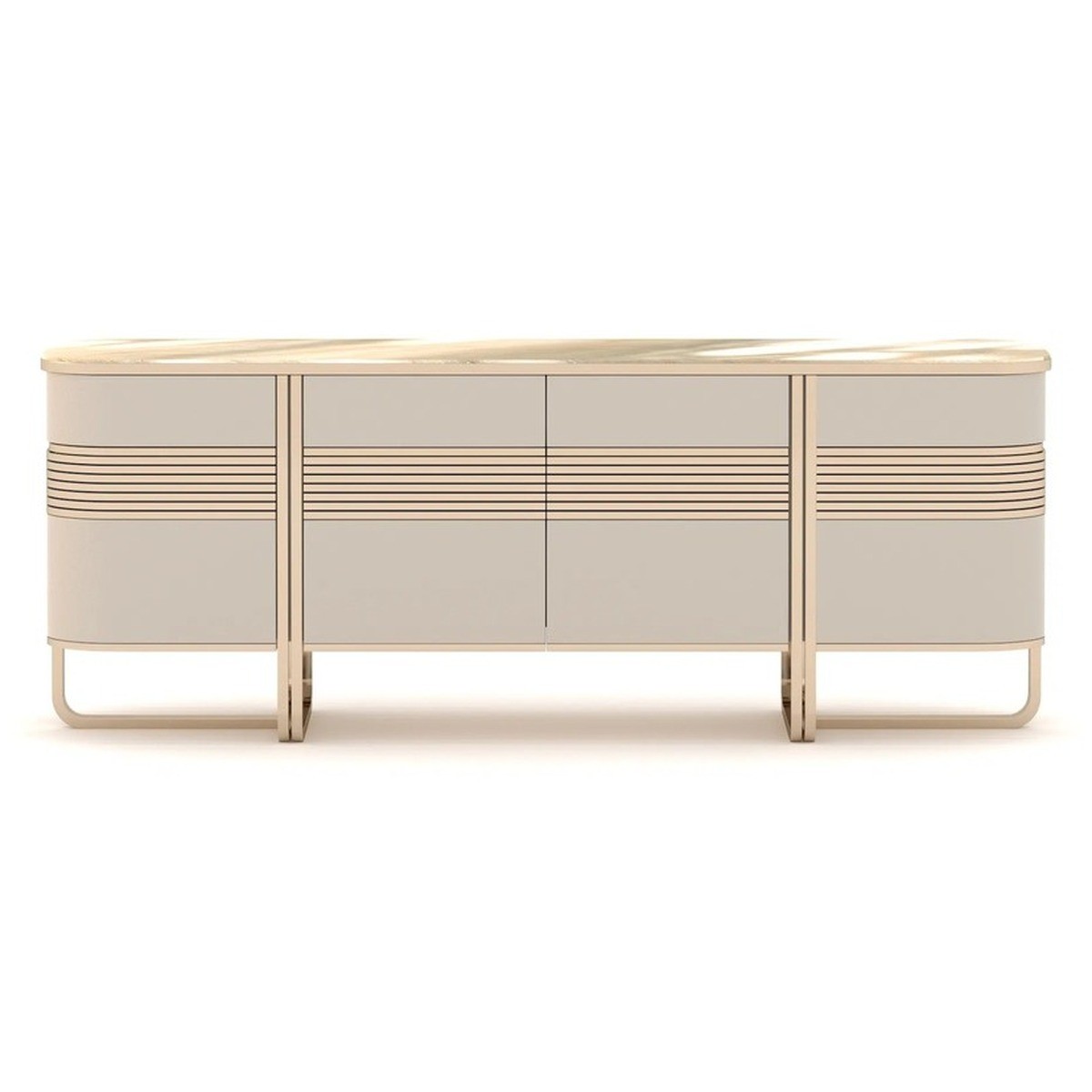 Casa Padrino consola de lujo beige - Acabado de alta calidad - Muebles modernos de recibidor - Calidad de lujo Casa Padrino consola de lujo beige - Acabado de alta calidad - Muebles modernos de recibidor - Calidad de lujo