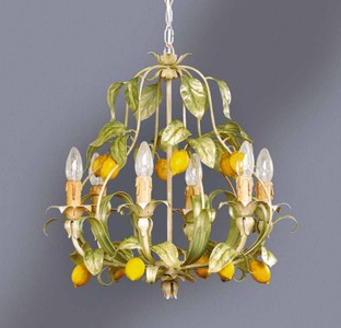 Casa Padrino Baroque Chandelier Ø 50 x H. 50 cm 6 lights - Handmade Italian Light - Baroque Lights Casa Padrino Baroque Chandelier Ø 50 x H. 50 cm 6 lights - Handmade Italian Light - Baroque Lights