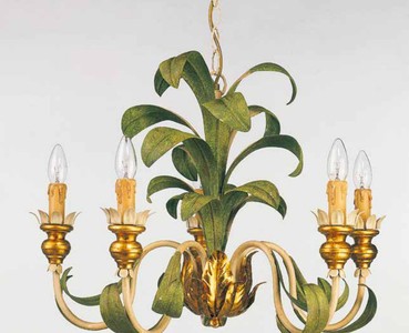 Casa Padrino Baroque Chandelier Ø 63 x H. 52 cm 5 lights - Handmade Italian Light - Baroque Lights Casa Padrino Baroque Chandelier Ø 63 x H. 52 cm 5 lights - Handmade Italian Light - Baroque Lights
