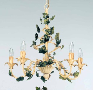Casa Padrino Baroque Chandelier Ø 60 x H. 60 cm 5 lights - Handmade Italian Light - Baroque Lights Casa Padrino Baroque Chandelier Ø 60 x H. 60 cm 5 lights - Handmade Italian Light - Baroque Lights
