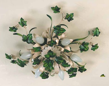 Casa Padrino Lámpara de Techo Barroco Ø 50 x Pr. 15 cm 6 luces - Lampara Italiana Hecha a Mano - Lamparas Barrocas Casa Padrino Lámpara de Techo Barroco Ø 50 x Pr. 15 cm 6 luces - Lampara Italiana Hecha a Mano - Lamparas Barrocas