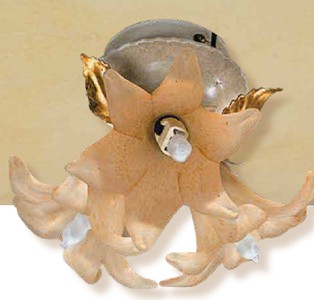 Casa Padrino Lámpara de Techo Barroco Ø 25 x Pr. 18 cm 3 luces - Lampara Italiana Hecha a Mano - Lamparas Barrocas Casa Padrino Lámpara de Techo Barroco Ø 25 x Pr. 18 cm 3 luces - Lampara Italiana Hecha a Mano - Lamparas Barrocas