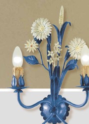 Casa Padrino Applique Barocco L. 30 x P. 38 cm 2 luci - Lampada Italiana Fatta a Mano - Lampade Barocche Casa Padrino Applique Barocco L. 30 x P. 38 cm 2 luci - Lampada Italiana Fatta a Mano - Lampade Barocche