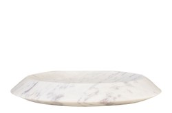 Casa Padrino Luxury Marble Bowl White / Purple 35.5 x 35.5 x H. 7.5 cm - Flat Round Decorative Bowl made of High Quality Purple White Marble - Luxury Decorative Accessories Casa Padrino Luxury Marble Bowl White / Purple 35.5 x 35.5 x H. 7.5 cm - Flat Round Decorative Bowl made of High Quality Purple White Marble - Luxury Decorative Accessories
