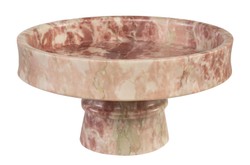 Casa Padrino Cuenco de Mármol de Lujo Rosa 30 x 30 x H. 15 cm - Cuenco Ampliamente Abierto sobre Pie Redondo de Mármol Rosalia Pink de Alta Calidad - Accesorios Decorativos de Lujo Casa Padrino Cuenco de Mármol de Lujo Rosa 30 x 30 x H. 15 cm - Cuenco Ampliamente Abierto sobre Pie Redondo de Mármol Rosalia Pink de Alta Calidad - Accesorios Decorativos de Lujo