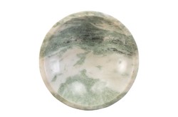 Casa Padrino Cuenco de Mármol de Lujo Verde 20 x 20 x H. 15,5 cm - Cuenco sobre Pie en Forma de Columna de Ónix Indian Green de Alta Calidad - Accesorios Decorativos de Lujo Casa Padrino Cuenco de Mármol de Lujo Verde 20 x 20 x H. 15,5 cm - Cuenco sobre Pie en Forma de Columna de Ónix Indian Green de Alta Calidad - Accesorios Decorativos de Lujo