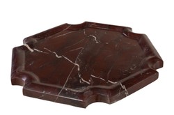 Casa Padrino Bandeja de Mármol de Lujo Rojo Vino 21 x 21 x H. 2 cm - Bandeja Cuadrada Plana de Mármol Rosso Levanto de Alta Calidad - Accesorios Decorativos de Lujo Casa Padrino Bandeja de Mármol de Lujo Rojo Vino 21 x 21 x H. 2 cm - Bandeja Cuadrada Plana de Mármol Rosso Levanto de Alta Calidad - Accesorios Decorativos de Lujo