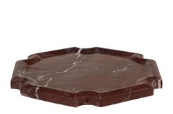 Casa Padrino Bandeja de Mármol de Lujo Rojo Vino 21 x 21 x H. 2 cm - Bandeja Cuadrada Plana de Mármol Rosso Levanto de Alta Calidad - Accesorios Decorativos de Lujo Casa Padrino Bandeja de Mármol de Lujo Rojo Vino 21 x 21 x H. 2 cm - Bandeja Cuadrada Plana de Mármol Rosso Levanto de Alta Calidad - Accesorios Decorativos de Lujo