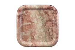 Casa Padrino Plateau en Marbre de Luxe Rose 30 x 30 x H. 3 cm - Plateau Carré à Rebord Plat en Marbre Rosalia Pink de Haute Qualité - Accessoires Décoratifs de Luxe Casa Padrino Plateau en Marbre de Luxe Rose 30 x 30 x H. 3 cm - Plateau Carré à Rebord Plat en Marbre Rosalia Pink de Haute Qualité - Accessoires Décoratifs de Luxe