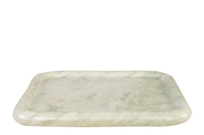 Casa Padrino Bandeja de Mármol de Lujo Verde 40 x 40 x H. 3,5 cm - Bandeja Cuadrada con Borde Elevado de Ónix Indian Green de Alta Calidad - Accesorios Decorativos de Lujo Casa Padrino Bandeja de Mármol de Lujo Verde 40 x 40 x H. 3,5 cm - Bandeja Cuadrada con Borde Elevado de Ónix Indian Green de Alta Calidad - Accesorios Decorativos de Lujo