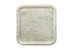 Casa Padrino Bandeja de Mármol de Lujo Verde 40 x 40 x H. 3,5 cm - Bandeja Cuadrada con Borde Elevado de Ónix Indian Green de Alta Calidad - Accesorios Decorativos de Lujo Casa Padrino Bandeja de Mármol de Lujo Verde 40 x 40 x H. 3,5 cm - Bandeja Cuadrada con Borde Elevado de Ónix Indian Green de Alta Calidad - Accesorios Decorativos de Lujo