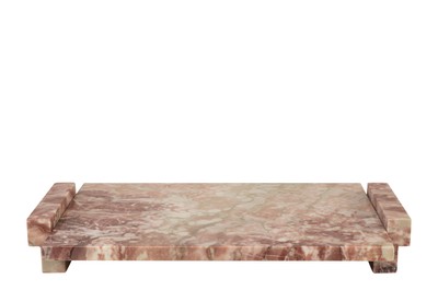 Casa Padrino Bandeja de Mármol de Lujo Rosa 40 x 25 x H. 6 cm - Bandeja Rectangular con Borde de Mármol Rosalia Pink de Alta Calidad - Accesorios Decorativos de Lujo Casa Padrino Bandeja de Mármol de Lujo Rosa 40 x 25 x H. 6 cm - Bandeja Rectangular con Borde de Mármol Rosalia Pink de Alta Calidad - Accesorios Decorativos de Lujo