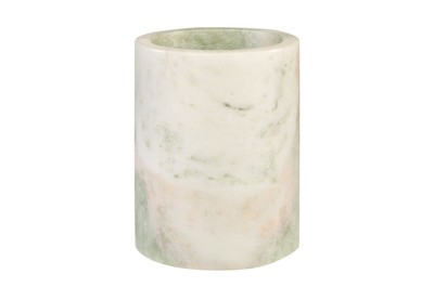 Casa Padrino Enfriador de Vino de Mármol de Lujo Verde Ø 14 x H. 18 cm - Enfriador de Botellas Macizo de Ónix Indian Green de Alta Calidad - Accesorios de Bar de Lujo Casa Padrino Enfriador de Vino de Mármol de Lujo Verde Ø 14 x H. 18 cm - Enfriador de Botellas Macizo de Ónix Indian Green de Alta Calidad - Accesorios de Bar de Lujo