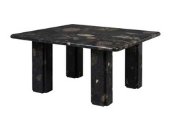Casa Padrino Mesa de Centro de Mármol de Lujo Negro 70 x 70 x H. 33,5 cm - Mesa de Centro Cuadrada con Esquinas Redondeadas de Mármol Norvigo de Alta Calidad - Muebles de Lujo Casa Padrino Mesa de Centro de Mármol de Lujo Negro 70 x 70 x H. 33,5 cm - Mesa de Centro Cuadrada con Esquinas Redondeadas de Mármol Norvigo de Alta Calidad - Muebles de Lujo