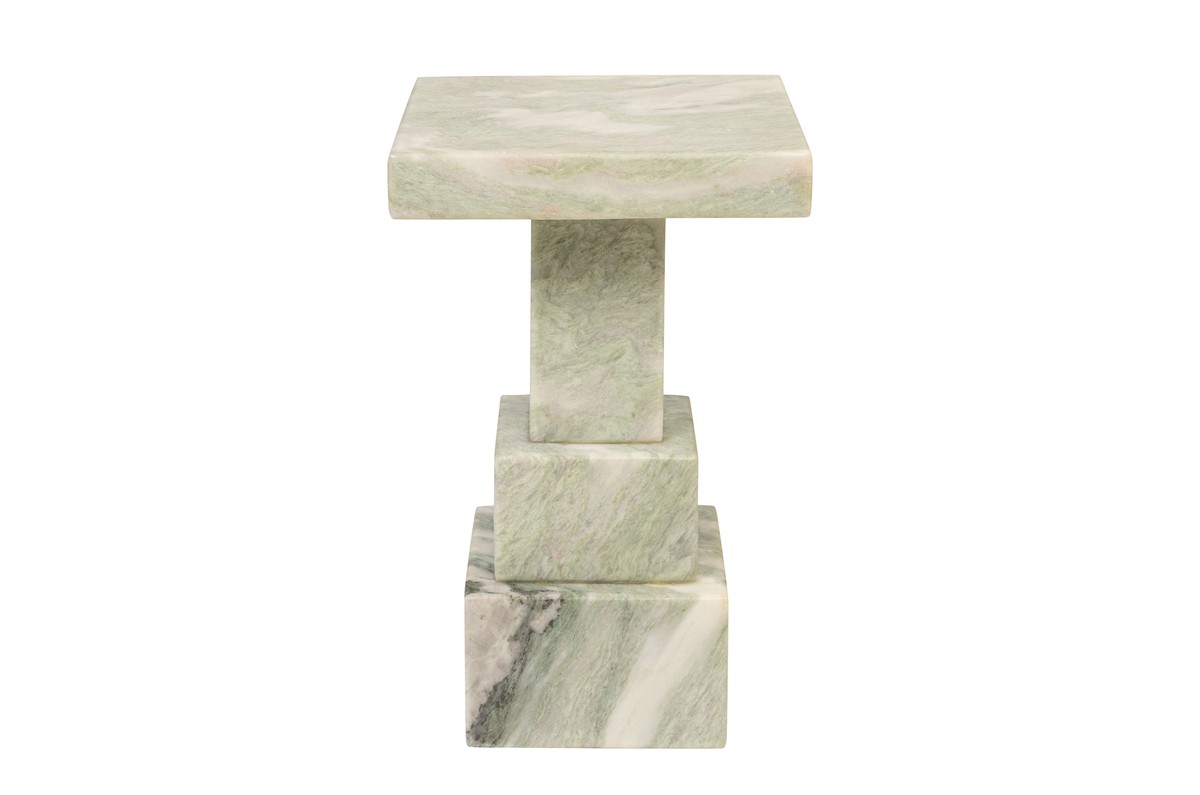 Casa Padrino Mesa Auxiliar de Mármol de Lujo Verde 30,5 x 30,5 x H. 48,5 cm - Mesa Auxiliar de Pedestal Maciza de Ónix Indian Green de Alta Calidad - Muebles de Lujo Casa Padrino Mesa Auxiliar de Mármol de Lujo Verde 30,5 x 30,5 x H. 48,5 cm - Mesa Auxiliar de Pedestal Maciza de Ónix Indian Green de Alta Calidad - Muebles de Lujo